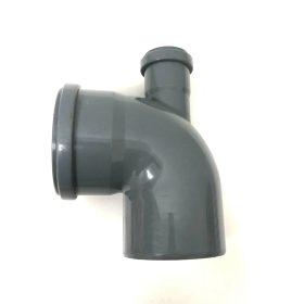 PVC, 110mm-50mm 90° felső elágazással