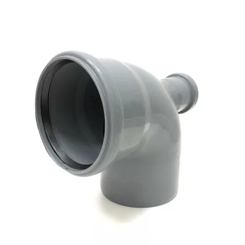 PVC, 110mm-50mm 90° hátsó elágazással