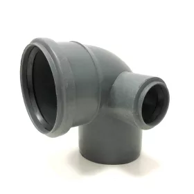 PVC, 110mm-50mm 90° jobbos elágazással