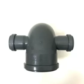 PVC, 110mm-50mm-50mm 90° kettős elágazással