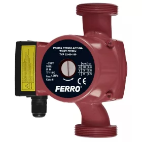 Ferro 32/60-180, keringetőszivattyú, ivóvízre (0302W)