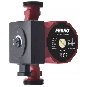 Ferro 25/4-180, keringetőszivattyú, fűtésre (0601W)