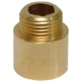 Csaphosszabbító, 3/4" 10mm, réz