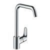 Álló mosogatócsaptelep elforgatható 260, Focus króm, Hansgrohe