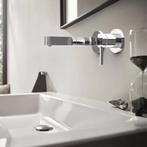 Mosdó csaptelep falsík alatti 16,8 cm, Finoris króm, Hansgrohe