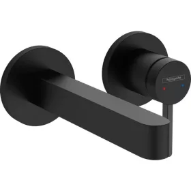   Mosdó csaptelep falsík alatti 16,8 cm, Finoris matt fekete, Hansgrohe