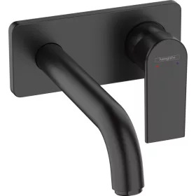   Mosdó csaptelep falsík alatti 20,7 cm, Vernis Shape matt fekete, Hansgrohe