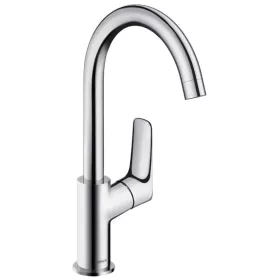   Mosdó csaptelep leeresztőszelep nélkül elforgatható 210, Logis króm, Hansgrohe