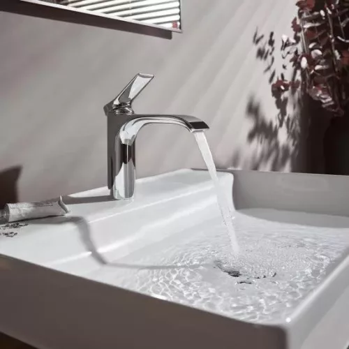 Mosdó csaptelep leeresztőszelep nélkül 110, Vivenis króm, Hansgrohe