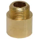 Csaphosszabbító, 1/2" 30mm, réz