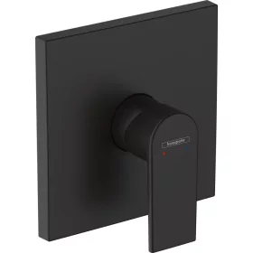   Zuhany csaptelep falsík alatti iBoxhoz, Vernis Shape matt fekete, Hansgrohe