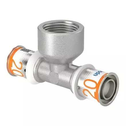 S-Press Plus, 20mm-3/4"-20mm BM T idom, Uponor