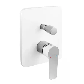  Kád/Zuhany csaptelep szett falsík alatti, Adore White/Chrome, Ferro