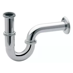   Csőszifon leeresztőszelep nélkül 5/4", króm, S281, Ferro