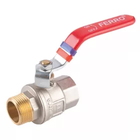 Golyóscsap 5/4" fix KB, Ferro
