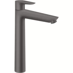   Mosdó csaptelep leeresztőszeleppel 240,Talis E szálcsiszolt fekete,Hansgrohe