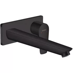   Mosdó csaptelep falsík alatti 22,5 cm,Talis E matt fekete,Hansgrohe