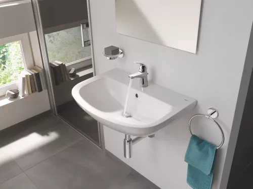 Mosdó csaptelep leeresztőszeleppel S, BauFlow króm, Grohe