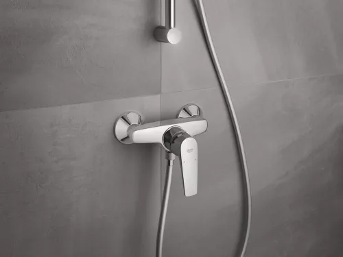 Zuhany csaptelep szett nélkül, BauFlow króm, Grohe