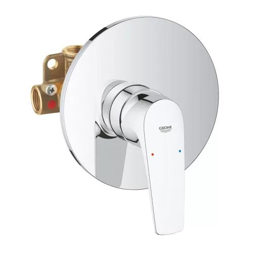 Zuhany csaptelep szett falsík alatti, BauFlow króm, Grohe
