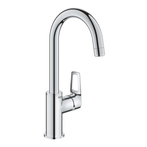 Mosdó csaptelep push-open L, BauLoop króm, Grohe