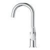 Mosdó csaptelep push-open L, BauLoop króm, Grohe