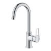 Mosdó csaptelep push-open L, BauLoop króm, Grohe