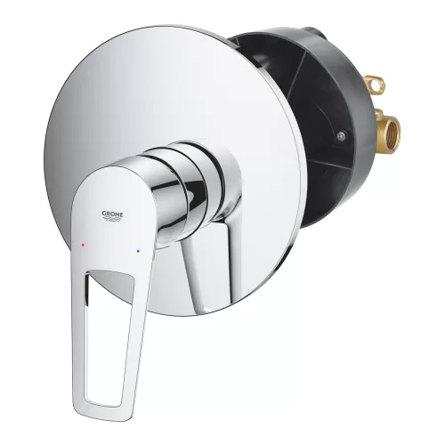 Zuhany csaptelep szett falsík alatti, BauLoop króm, Grohe