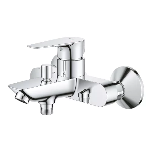 Kád csaptelep zuhanyszett nélkül, BauEdge króm, Grohe