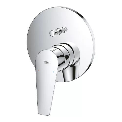 Kád/Zuhany csaptelep falsík alatti SB, BauEdge króm, Grohe