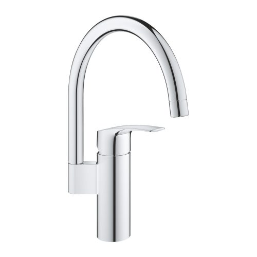 Álló mosogatócsaptelep felső kifolyócsővel 210 mm, EuroSmart króm, Grohe