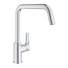 Álló mosogatócsaptelep felső kifolyócsővel 220 mm, EuroSmart króm, Grohe