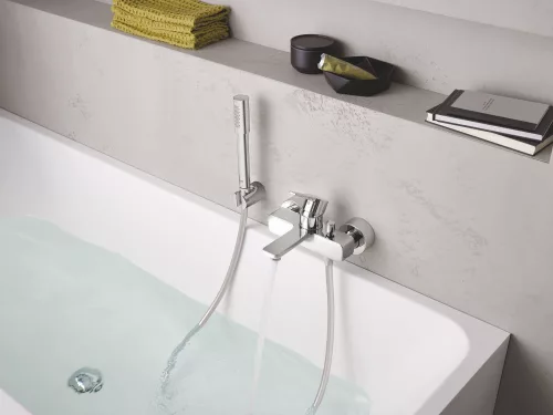 Kád csaptelep zuhanyszett nélkül, Lineare króm, Grohe