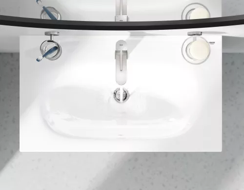 Mosdó csaptelep leeresztőszeleppel M, Plus SuperSteel, Grohe