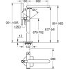 Szabadonálló kád csaptelep, Plus szálcs. Hard Graphite, Grohe