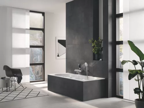 Kád csaptelep termosztatikus SC, Grohtherm króm, Grohe