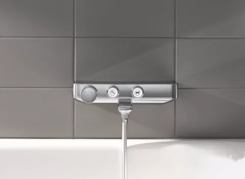 Kád csaptelep termosztatikus SC, Grohtherm króm, Grohe