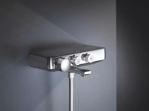 Kád csaptelep termosztatikus SC, Grohtherm króm, Grohe
