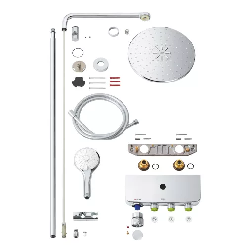 Zuhanyrendszer System 310 Duo SC, Euphoria króm, Grohe