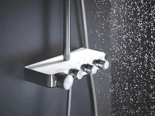 Zuhanyrendszer System 310 Duo SC, Euphoria hold fehér, Grohe