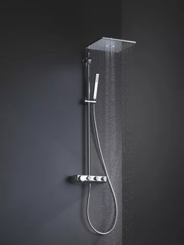 Zuhanyrendszer System 310 Cube Duo SC, Euphoria króm, Grohe