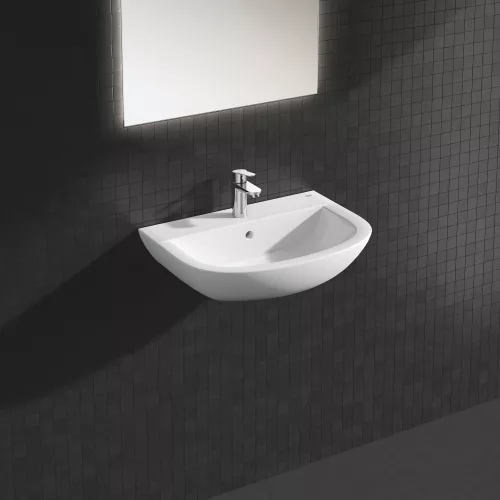 Mosdó csaptelep leeresztőszeleppel S, BauEdge króm, Grohe-23356000