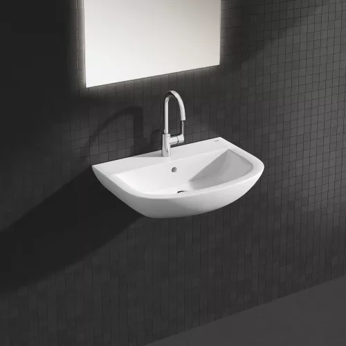 Mosdó csaptelep leeresztőszeleppel L, BauEdge króm, Grohe-23760000