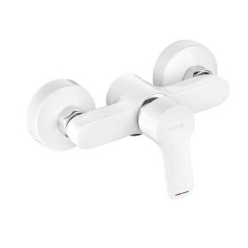   Zuhany csaptelep szett nélkül, Pure&Easy fehér/króm, Kludi