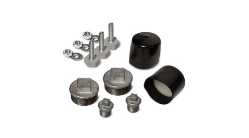 BCE fűtés-hűtés puffertartály, hőcserélő nélkül, szigeteléssel, 500 l álló*