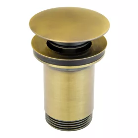   Klikk-klakk leeresztő 5/4", antik bronz, Ferro (S285BR)