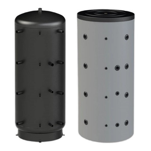 Sunsystem fűtés puffertartály, 1 hőcserélővel, szigeteléssel, PBM R1 1000*