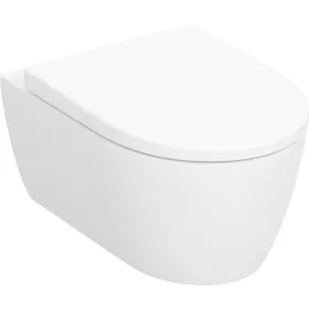   WC csésze mély öblítésű, fali, Rimfree, ülőkével, Geberit iCon