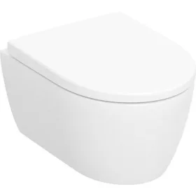   WC csésze mély öblítésű, fali, rövidített Rimfree, ülőkével, Geberit iCon