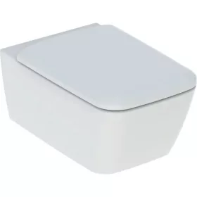  WC csésze mély öblítésű, fali, Rimfree, ülőkével, Geberit iCon Square